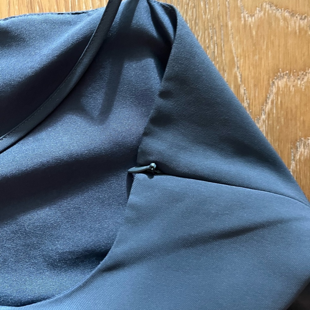 Uniqlo Midnight Blue Midi Dress gently worn - Picture 12 of 14